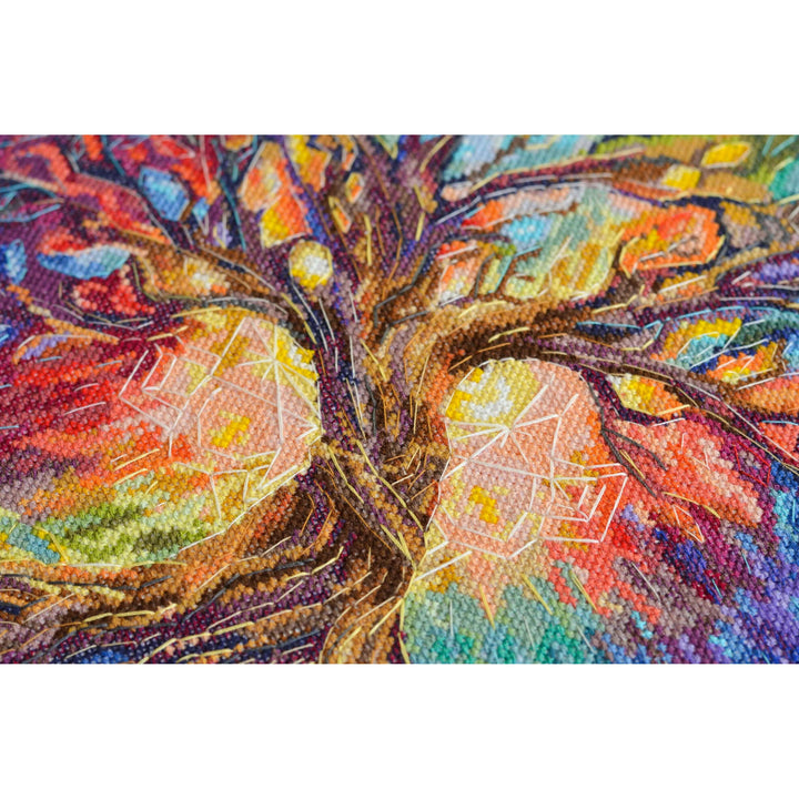 Cross-stitch kit - The Center of the Universe