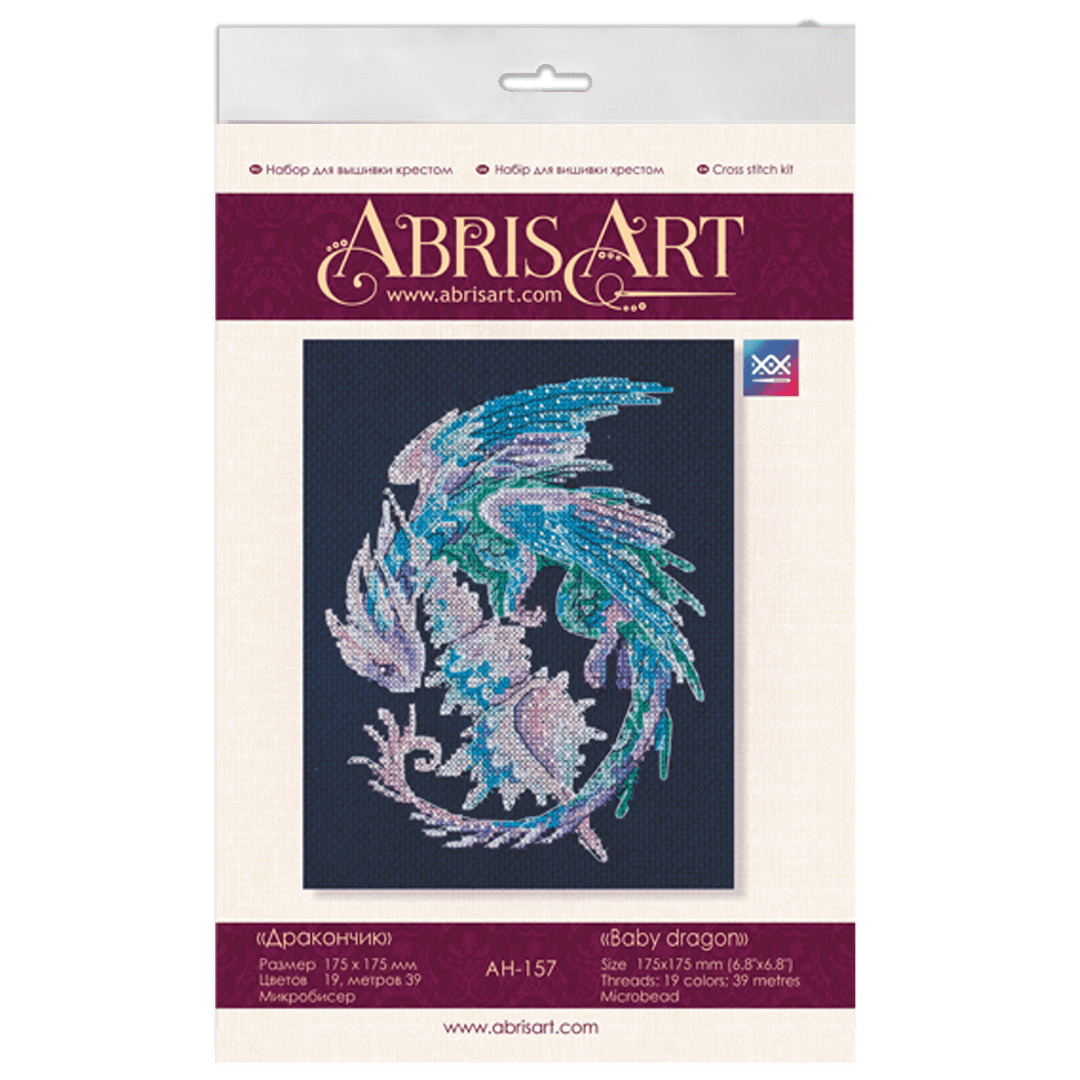 Cross-stitch kit Baby dragon AH-157