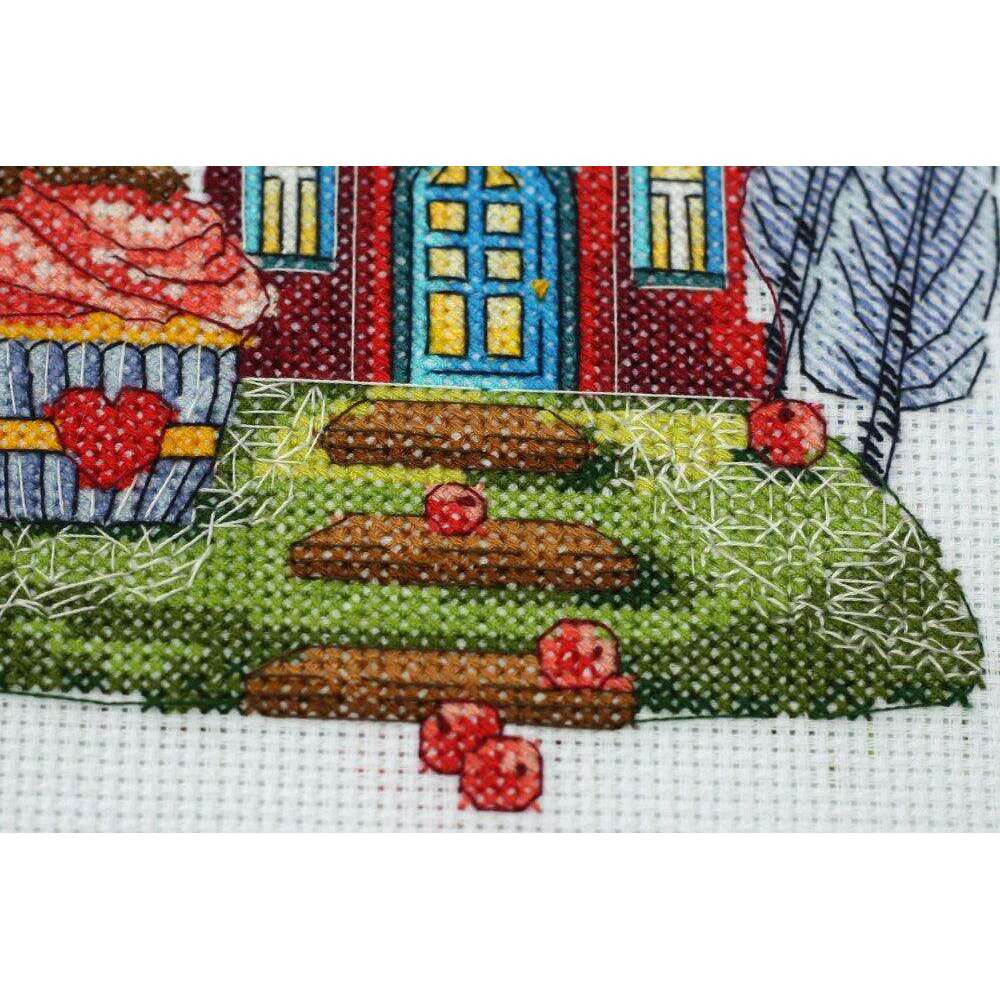 Cross-stitch kit Coffee house AH-149