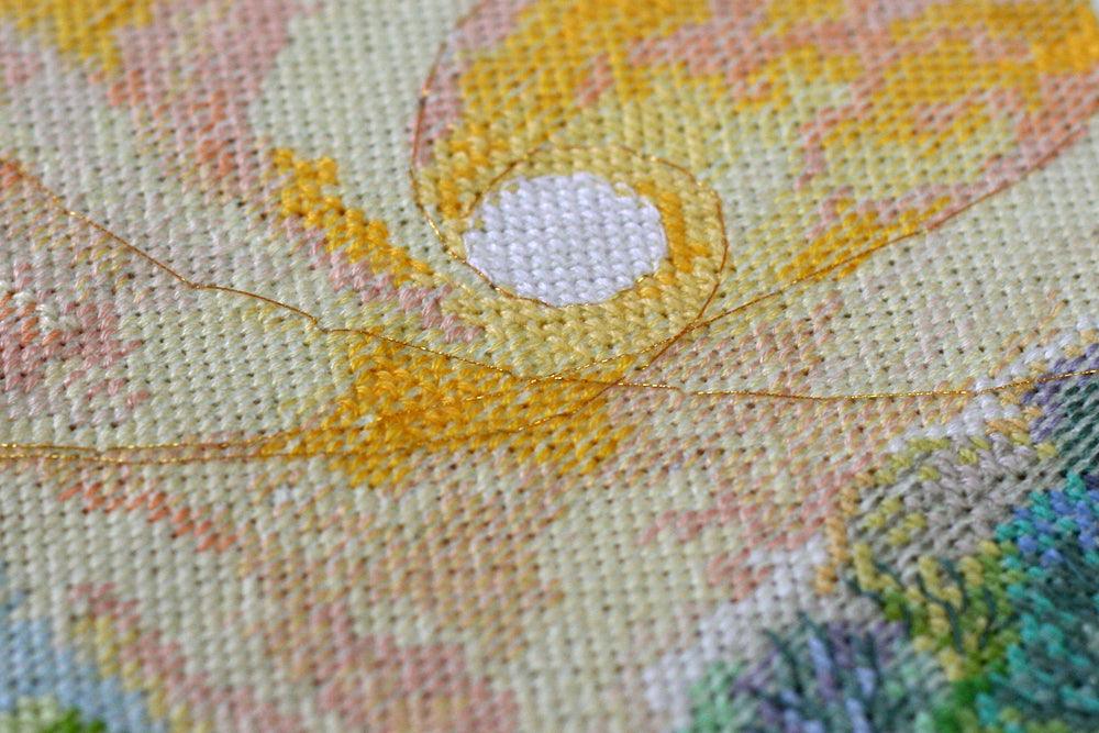 Cross-stitch kit Dawn over the river AH-152