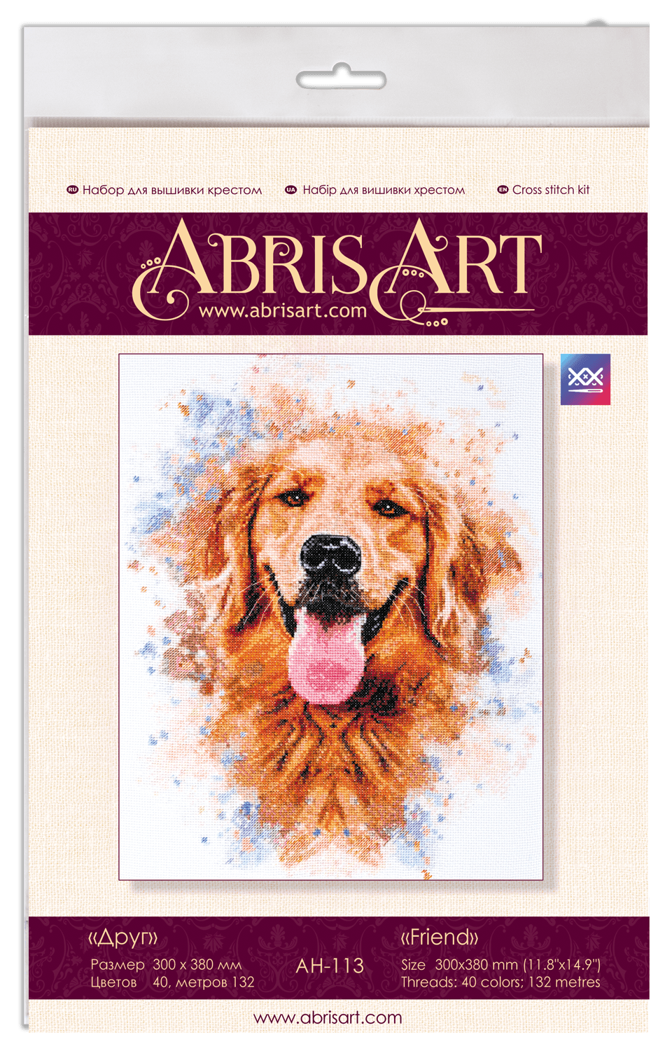 Cross stitch kit Friend AH-113