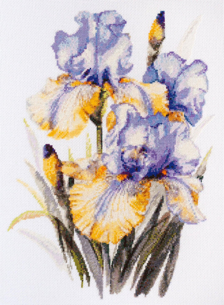 Cross stitch kit Irises AH-142
