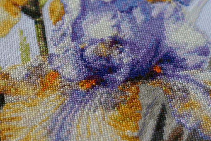 Cross stitch kit Irises AH-142