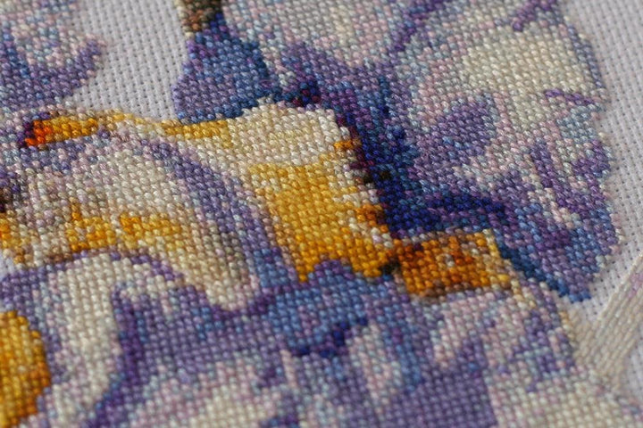 Cross stitch kit Irises AH-142