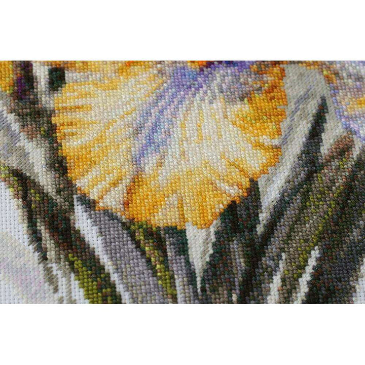 Cross stitch kit Irises AH-142