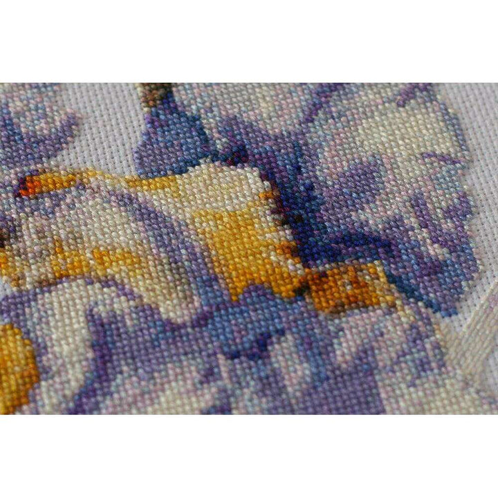 Cross stitch kit Irises AH-142