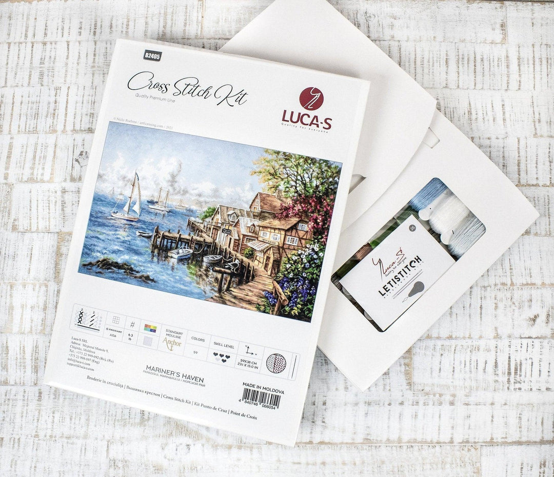 Mariner's Haven B2405L Counted Cross-Stitch Kit