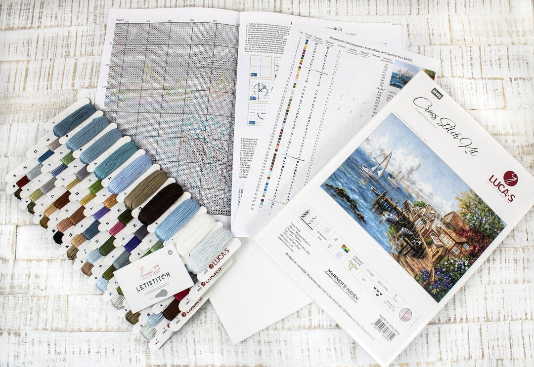Mariner's Haven B2405L Counted Cross-Stitch Kit
