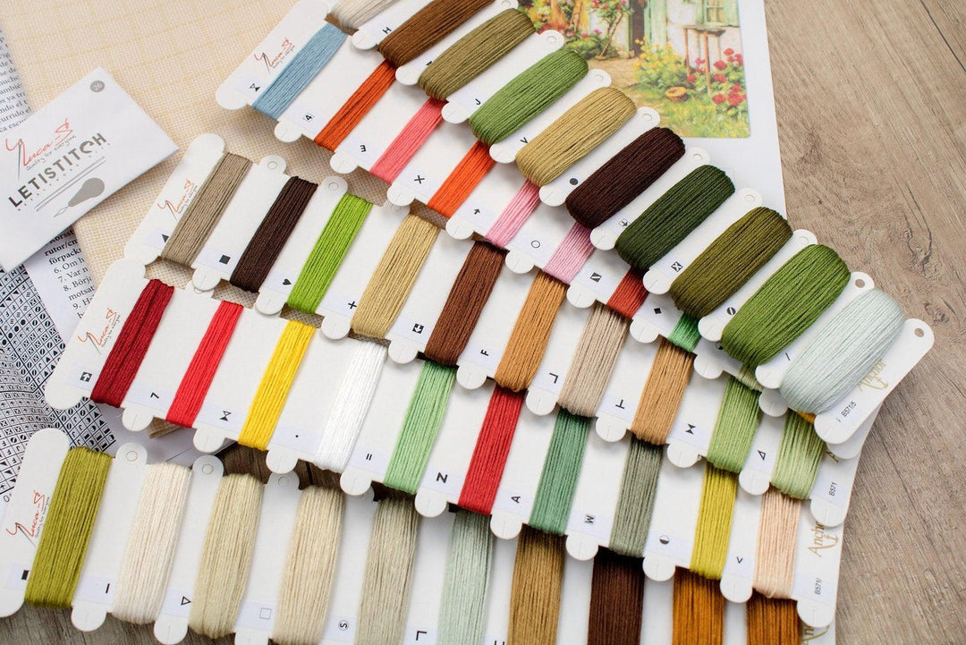 Summer Landscape B571L Counted Cross-Stitch Kit