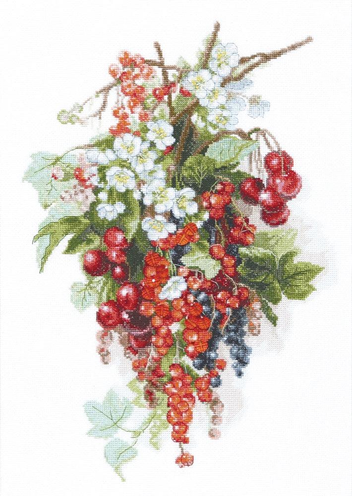 Cross-stitch kit M-266C "Sweet berry"