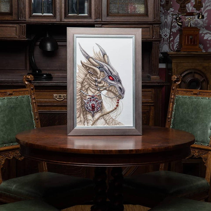 Cross-stitch kit M-319C "Guardian of treasure"