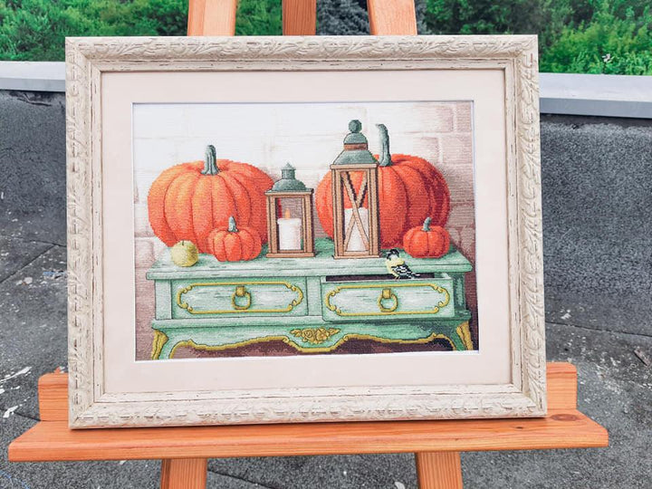 Cross-stitch kit M-357C "Gifts of autumn"