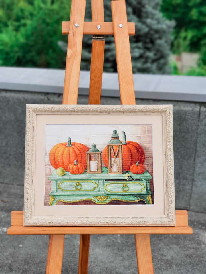 Cross-stitch kit M-357C "Gifts of autumn"