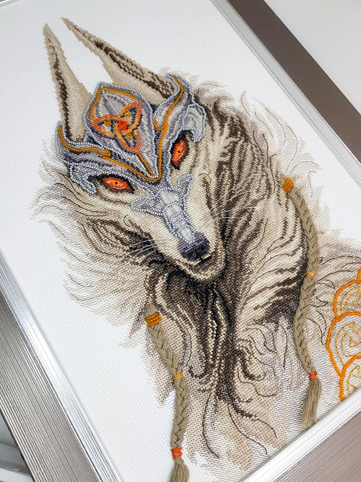 Cross-stitch kit M-423C "Keeper of the Secret"