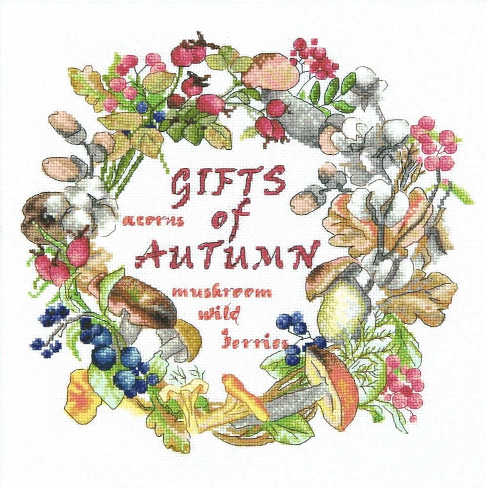 Cross-stitch kit M-433C "Gifts of Autumn"
