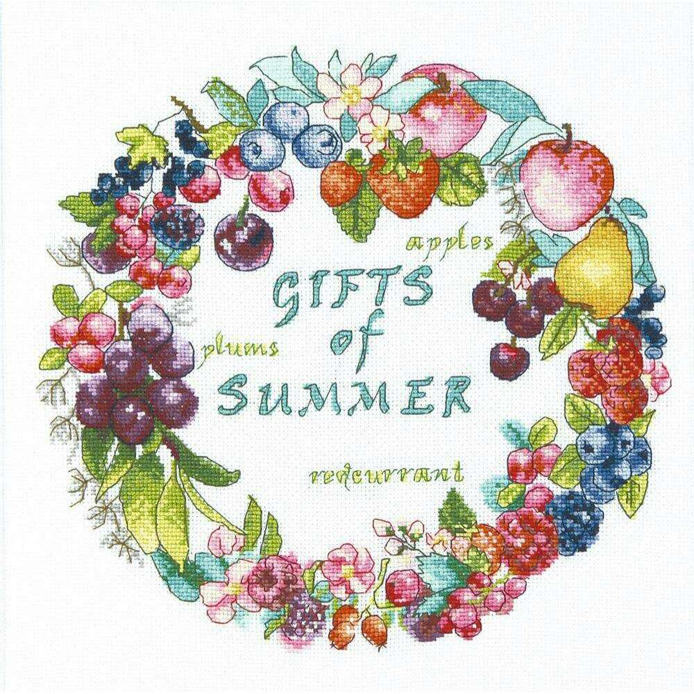 Cross-stitch kit M-434C "Berry fresh"