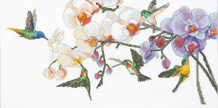 Cross-stitch kit M-449C "Tropical scent"