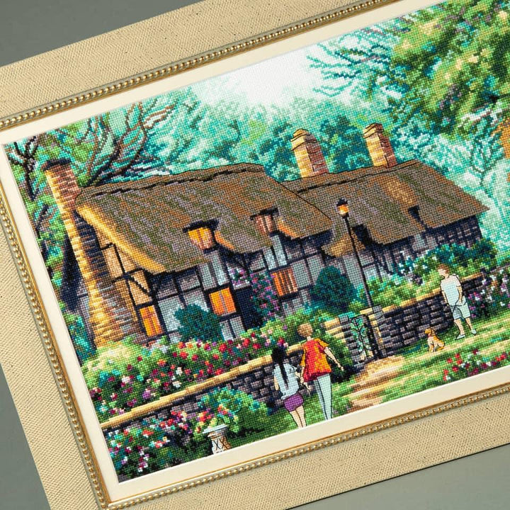 Cross-stitch kit M-450C "Mirror water"