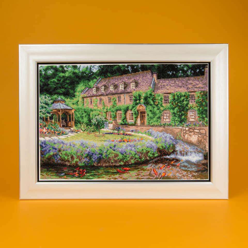 Cross-stitch kit M-450C "Mirror water"