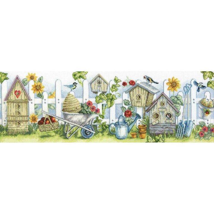 Cross-stitch kit M-451C "Bird yard"