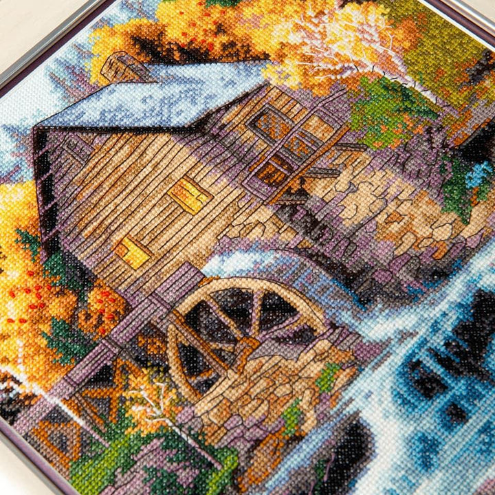 Cross-stitch kit M-457C "Living water"