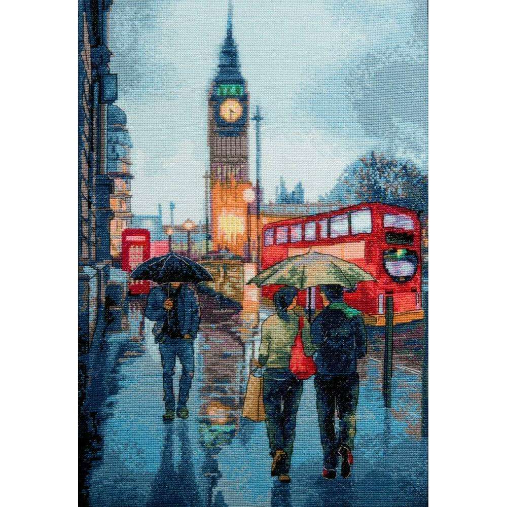 Cross-stitch kit M-488C "Way back home"