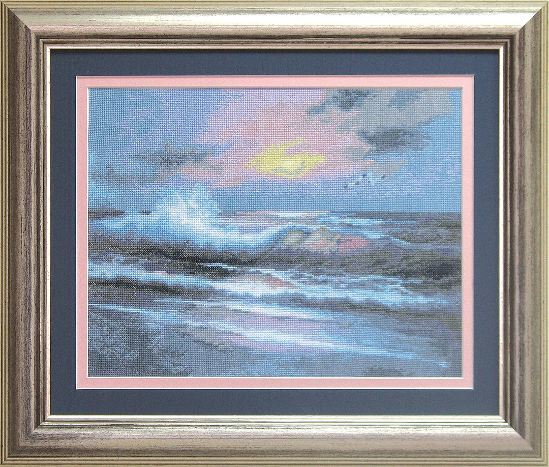 Cross-stitch kit No543C "Sea sunset"