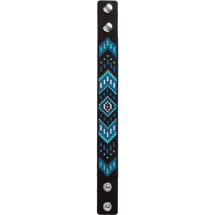 Cross-stitch kit on artificial leather FLHL-029