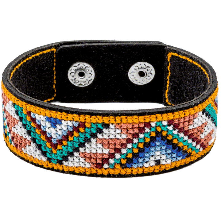 Cross-stitch kit on artificial leather FLHL-031