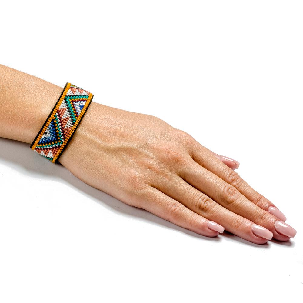 Cross-stitch kit on artificial leather FLHL-031