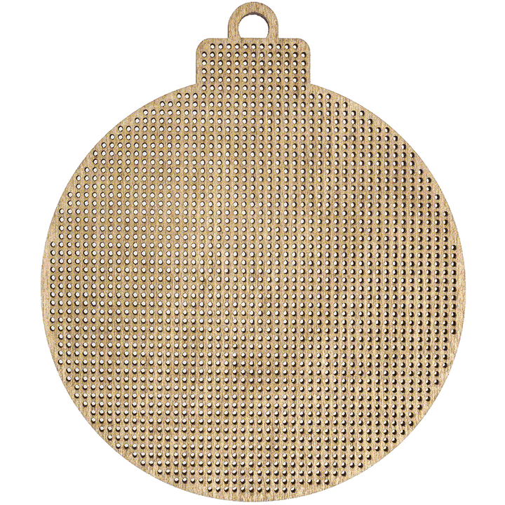 Cross-stitch kit on wood FLW-004