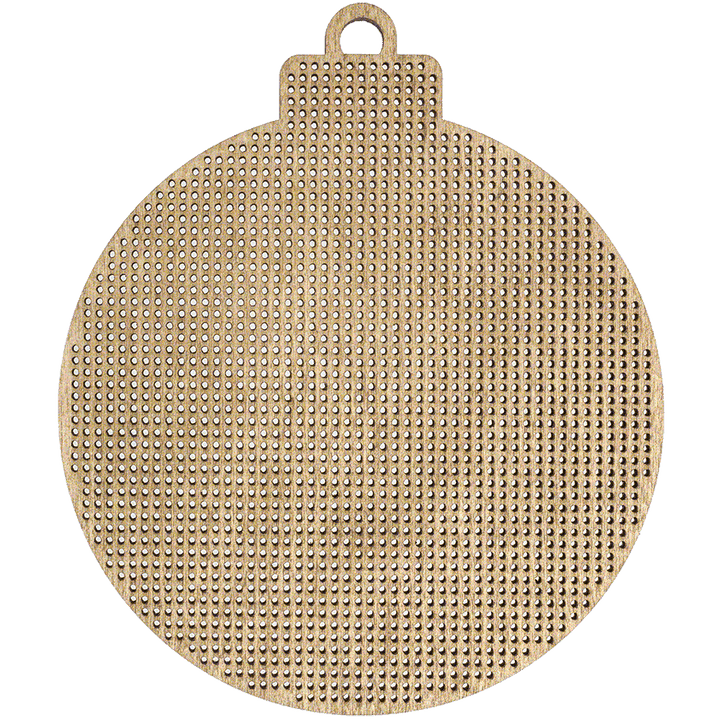 Cross-stitch kit on wood FLW-010
