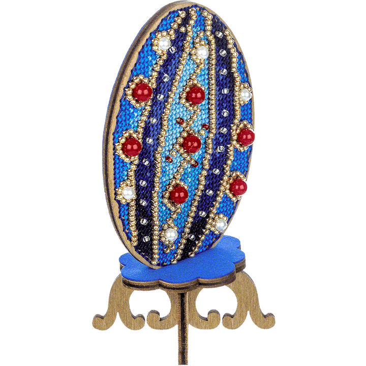 Cross-stitch kit on wood FLW-037