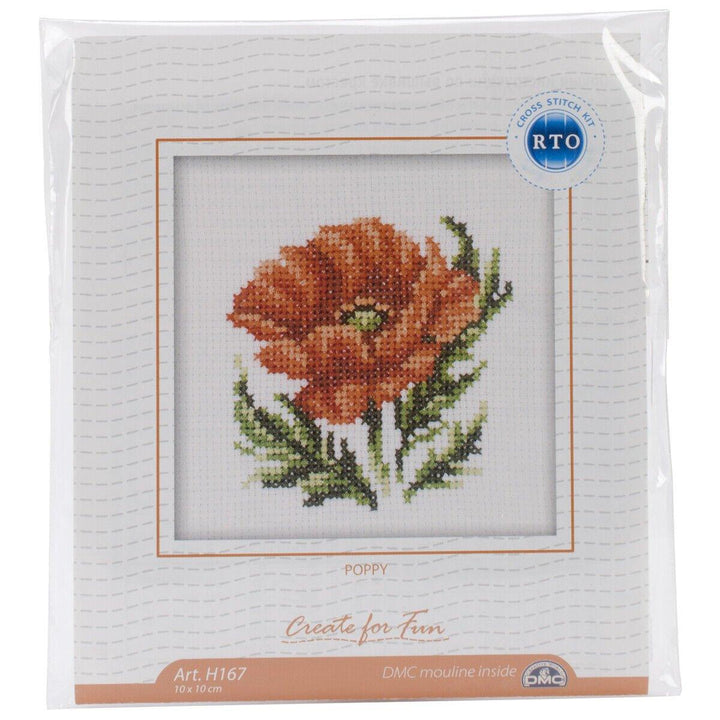Cross-Stitch Kit "Poppy" H167