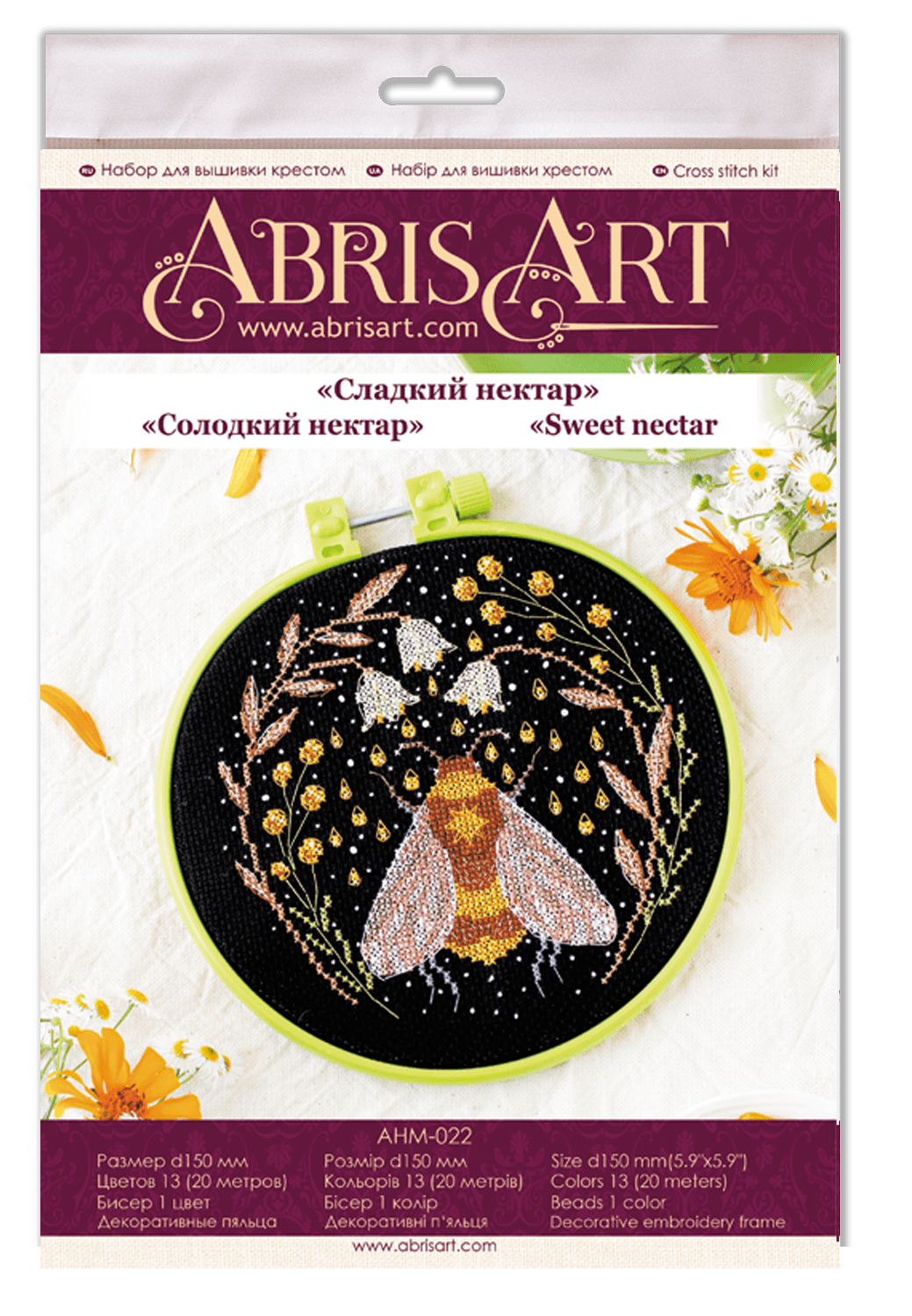 Cross-stitch kit Sweet nectar AHM-022