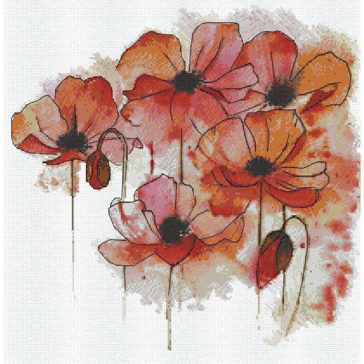Cross-stitch kit Watercolor fantasy AH-178