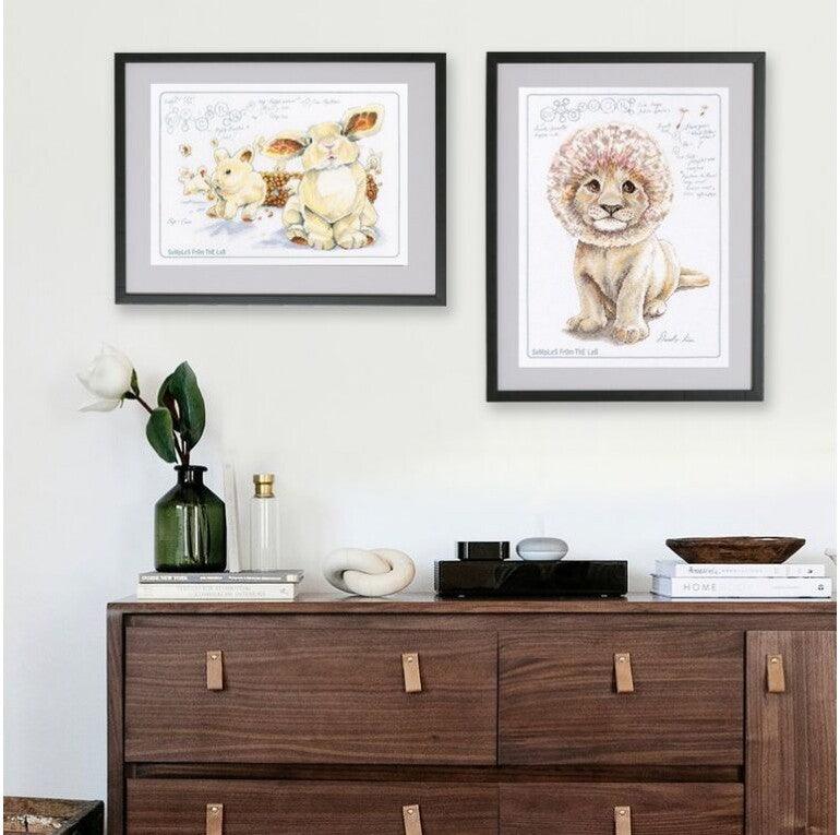 Cross-stitch Kit with printed background "Hop-corn" M70043