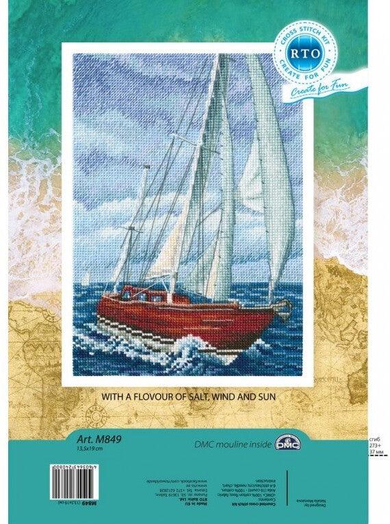 Cross-stitch Kit "With the flavour of salt M849