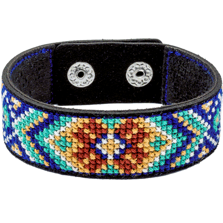 Cross-stitch kit on artificial leather FLHL-032