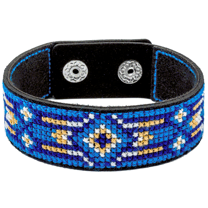 Cross-stitch kit on artificial leather FLHL-040