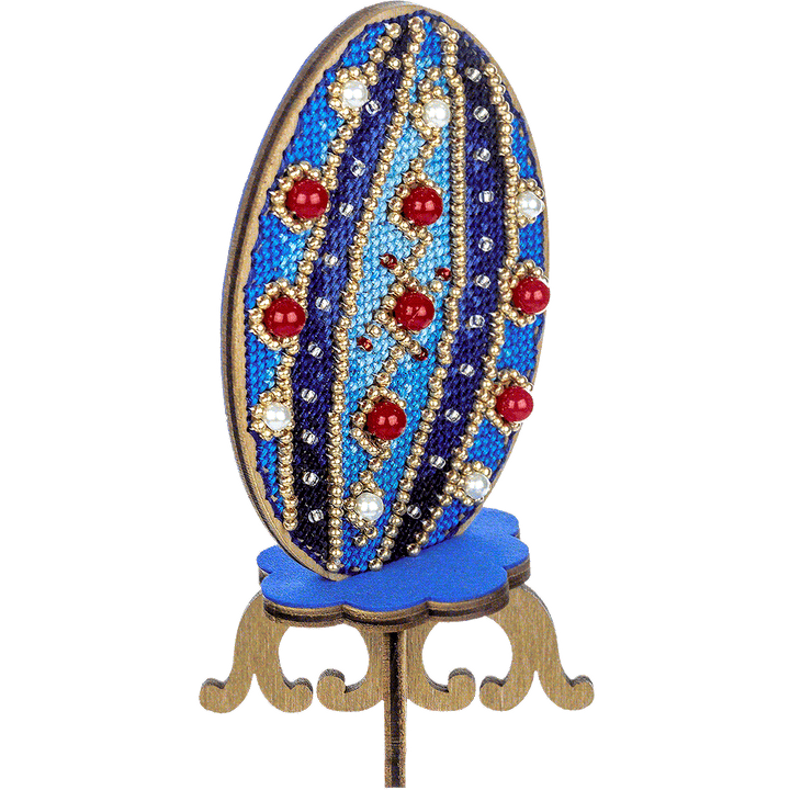 Cross-stitch kit on wood FLW-037