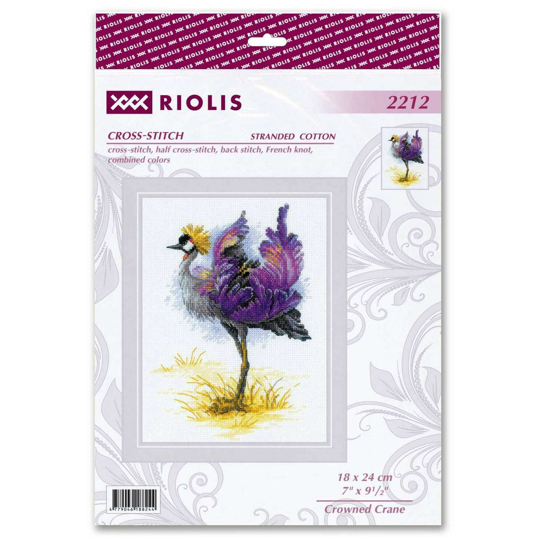 Crowned Crane R2212 Counted Cross Stitch Kit