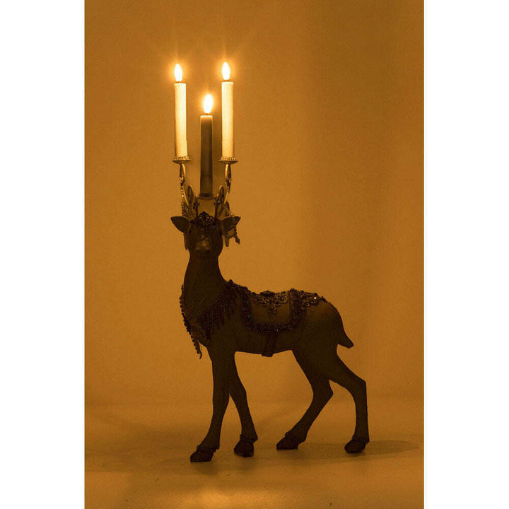 Crystal Christmas Standing Deer Candleholder by Katherine's Collection image 4