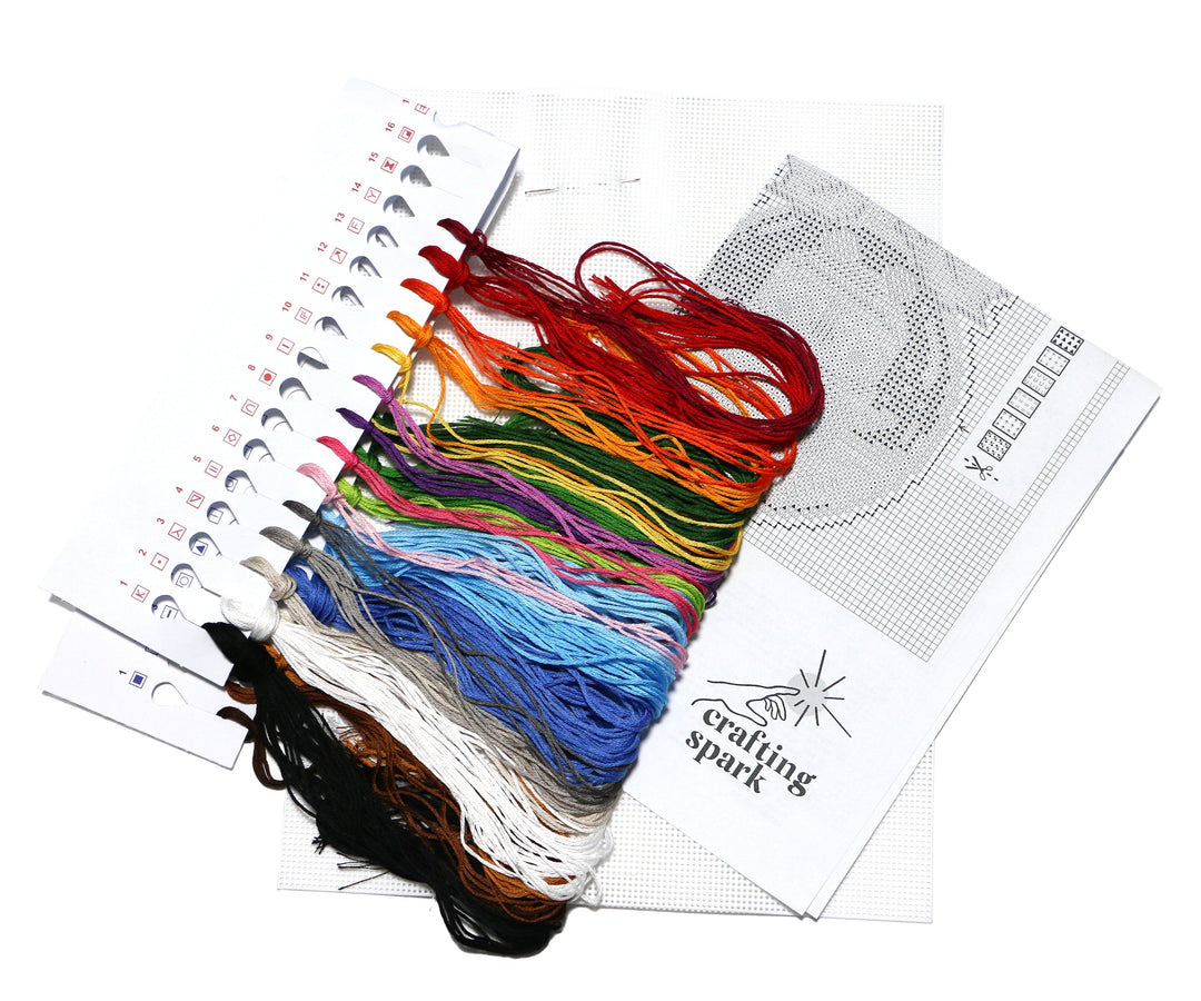 "Magic Heroes" 123CS Counted Cross-Stitch Kit