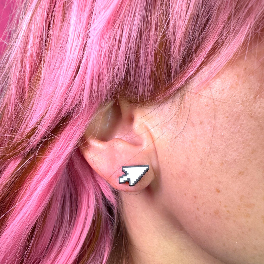 Cursor Arrow Earrings