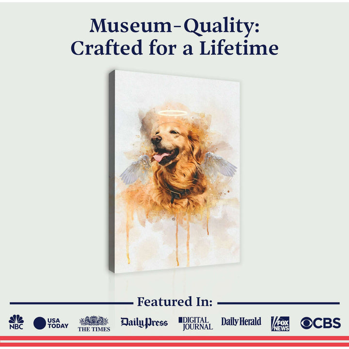 Custom Dog Watercolor Portrait