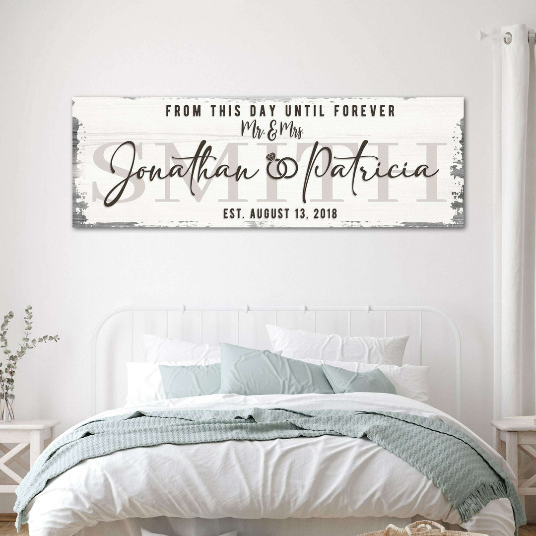 Custom Wedding Sign II