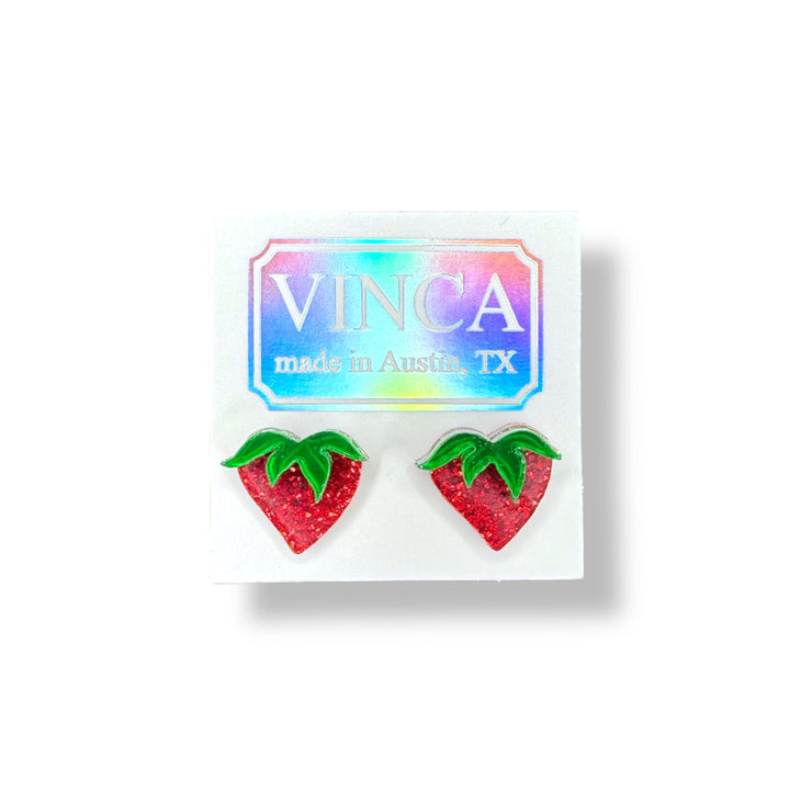 LAST CHANCE! Strawberry Earrings