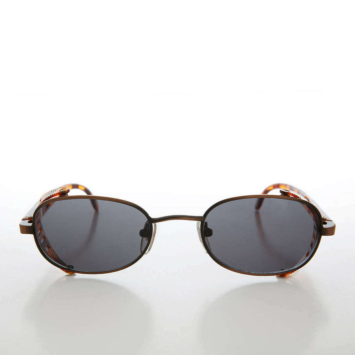 Cyber Punk Oval Vintage Sunglass - Mystery