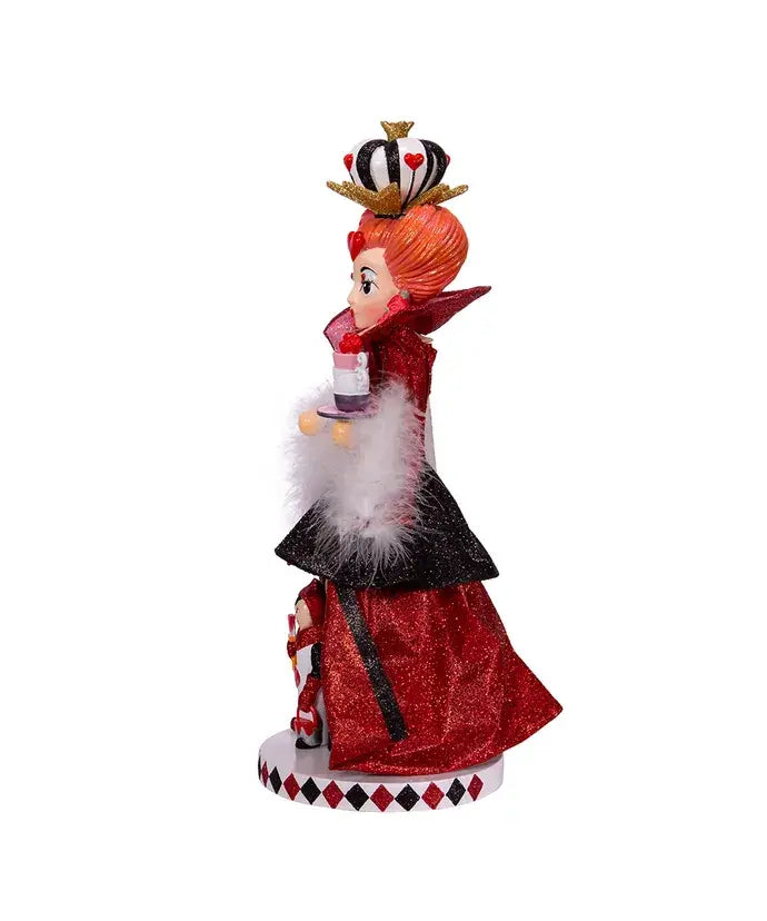 17.5"HOLLYWOOD QUEEN OF HEART NUTCRACKER